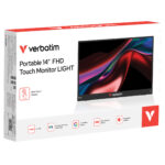 Monitor portatile - 14"- FHD Touchscreen LIGHT - Verbatim - immagine 5
