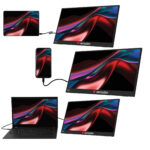 Monitor - portatile - 15.6" - FHD LIGHT - Verbatim - immagine 3