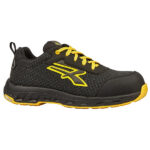 Calzatura di sicurezza Maverick Red Ego S3S ESD - numero 36 - nero/giallo - U-Power