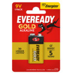 Pila Transistor - 9V - Eveready Gold- alcalina - Energizer - blister 1 pezzo