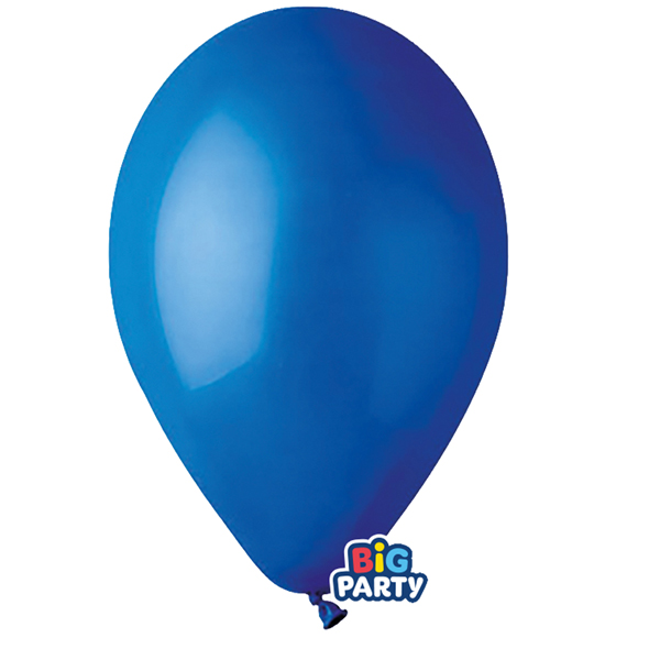 MD_104185 Palloncino - diametro 26 cm - lattice - blu - conf. 16 pezzi - immagine 1