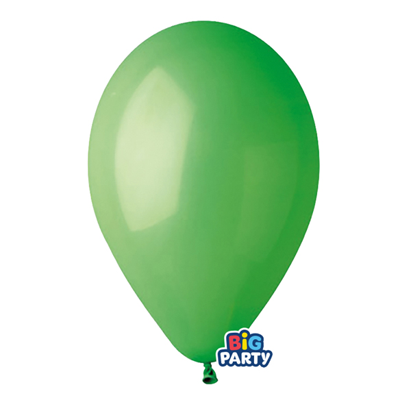 MD_104194 Palloncino - diametro 26 cm - lattice - verde - conf. 16 pezzi - immagine 1