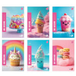 Maxiquaderno Be More Sweet - A4 - rigo di 1a - alta fogliazione - 48+2 fogli - 100 gr - BM