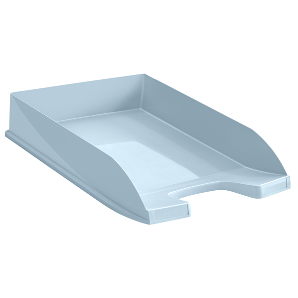 MD_104382 Vaschetta portacorrispondenza 100 First - 33 x 24,5 x 5,8 cm - azzurro chiaro - Cep - immagine 1
