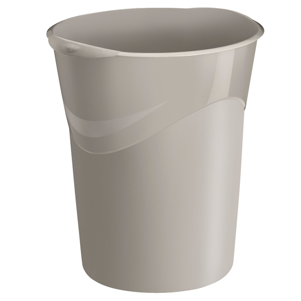 MD_104384 Cestino gettacarte Terra nova - altezza 33,4 cm - diametro 30,5 cm - 14 L - sabbia - CEP - immagine 1
