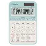Calcolatrice da tavolo MS-20YC - 12 cifre - verde - Casio