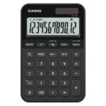 Calcolatrice da tavolo MS-20YC - 12 cifre - nero - Casio