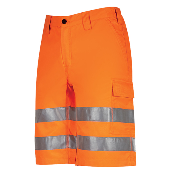 MD_104568 Bermuda alta visibilità Altair - taglia M - arancio fluo - U-Power - immagine 1