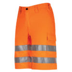 Bermuda alta visibilità Altair - taglia XL - arancio fluo - U-Power