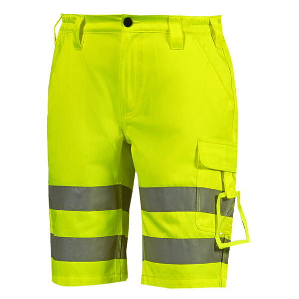 MD_104575 Bermuda alta visibilità Altair - taglia XXL - giallo fluo - U-Power - immagine 1