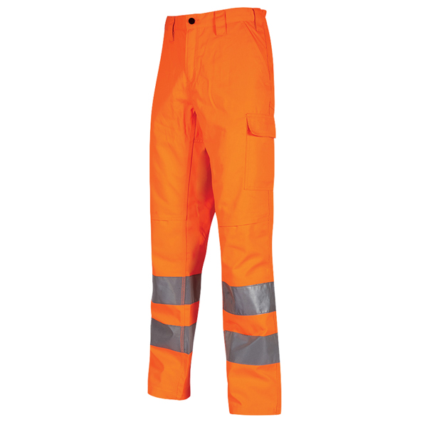 MD_104576 Pantaloni invernali alta visibilità Sirius - taglia M - arancio fluo - U-Power - immagine 1