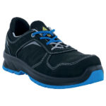 Calzatura di sicurezza Rossi S3S SR - numero 40 - nero/blu - Deltaplus