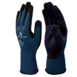 Guanti VV733GREEN - poliestere - palmo in schiuma di lattice - taglia 08 - blu - Deltaplus