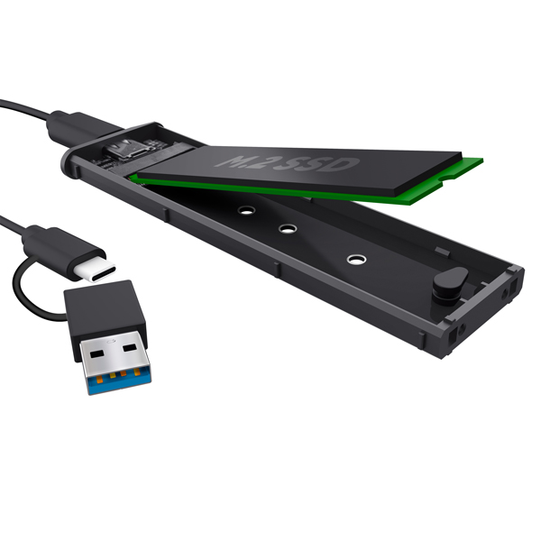 MD_104690 Custodia USB-C - per SSD M.2 - Trust - immagine 1