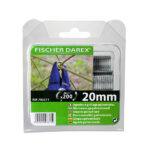 Punti per reti - 20 mm - Galva - Fischer Darex - conf. 200 punti