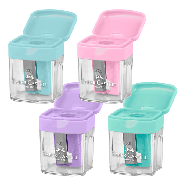 MD_104840 Temperamatite - 1 foro - c/serbatoio - Faber-Castell - immagine 1