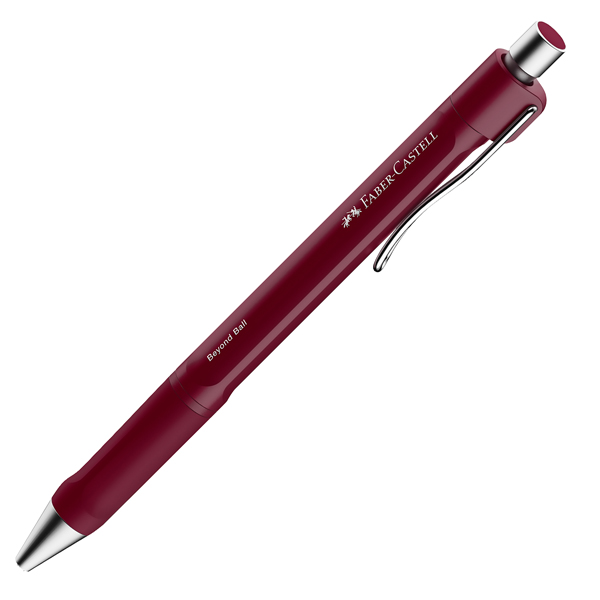MD_104843 Penna a sfera a scatto Beyond Ball - Punta 1,0 mm - rosso - Faber-Castell - immagine 1