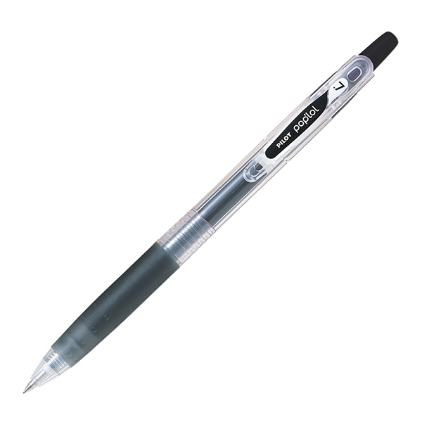 MD_104846 Roller gel a scatto Pop'lol - punta 0,7mm - nero - Pilot - immagine 1