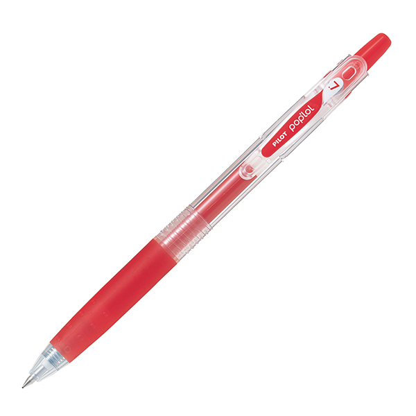 MD_104848 Roller gel a scatto Pop'lol - punta 0,7mm - rosso - Pilot - immagine 1