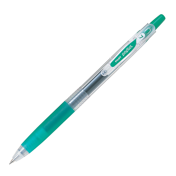MD_104849 Roller gel a scatto Pop'lol - punta 0,7mm - verde - Pilot - immagine 1