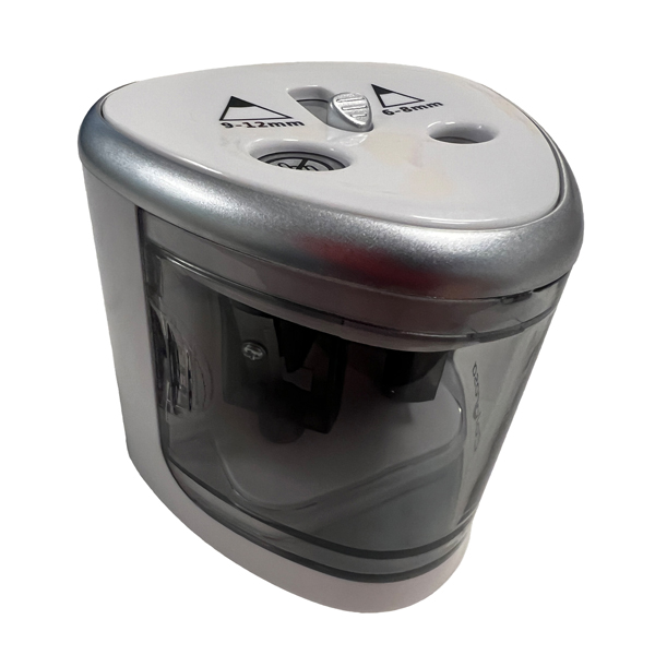 MD_104862 Temperamatite elettrico - 2 fori - bianco - Colorosa - immagine 1