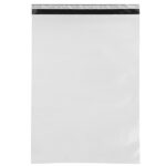 Sacchetto - per corrieri - 55 x 77 x 5 cm - PE - bianco - conf. 50 pezzi