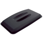 Coperchio per bidone DURABIN 60 L - nero - Durable