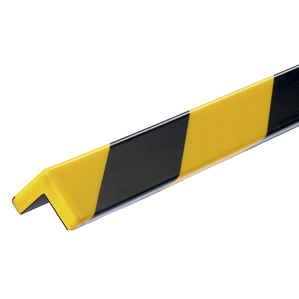 MD_104949 Profilo paracolpi C35 - magnetico - per superfici angolari - forma squadrata - giallo/nero - 1 m - Durable - immagine 1