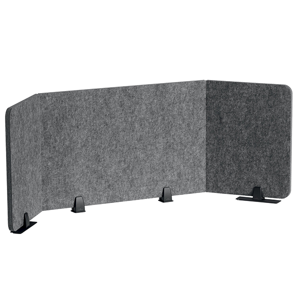MD_104953 Pannello divisorio da scrivania EFFECT - feltro - pieghevole - 1,6 m - Durable - immagine 1