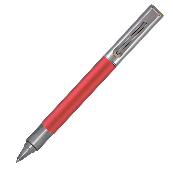 MD_104977 Penna roller Ritma - punta M - fusto rosso - Monteverde - immagine 1