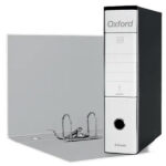 Registratore Oxford G85 - dorso 8 cm - protocollo 23 x 33 cm - bianco - Esselte
