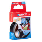Nastro adesivo telato Tex - 19 mm x 2,7 m - nero - Geko