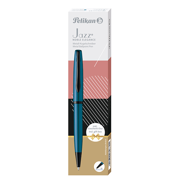 MD_105074 Penna sfera Jazz Noble Elegance - punta M - aquamarin - Pelikan - immagine 1