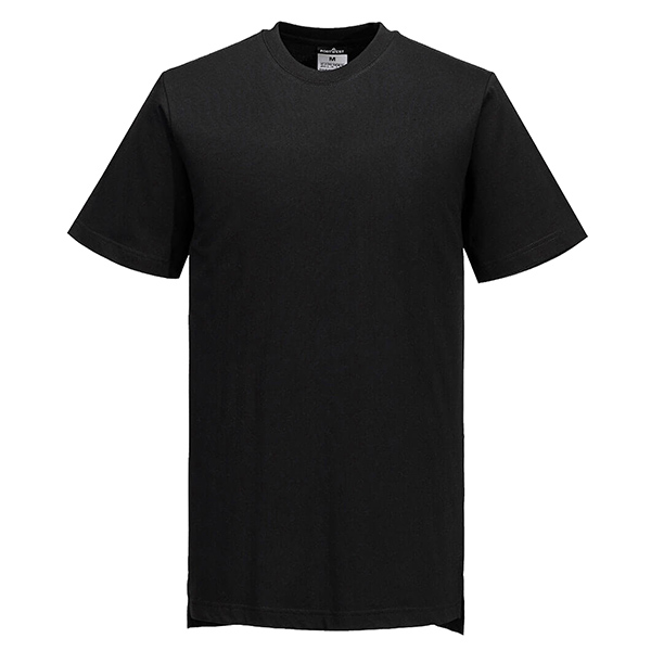 MD_105091 T-shirt chef unisex - maniche corte - taglia L - nero - Portwest - immagine 1
