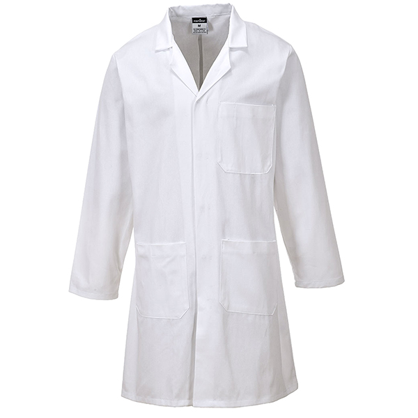 MD_105150 Camice da lavoro - maniche lunghe - unisex - taglia XL - bianco - Portwest - immagine 1