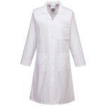 Camice da laboratorio da donna - maniche lunghe - taglia L - bianco - Portwest