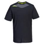 T-shirt DX4 - maniche corte - antibatterica - taglia XL - nero - Portwest