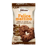 Cuore di cacao con gocce di cioccolato - monoporzione da 35 gr - Falcone