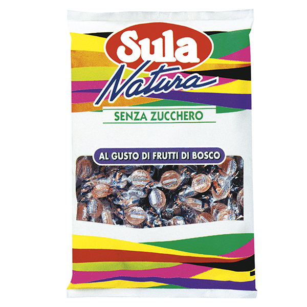 MD_105245 Caramelle Sula - gusto frutti di bosco - Sula - busta 1 kg - immagine 1