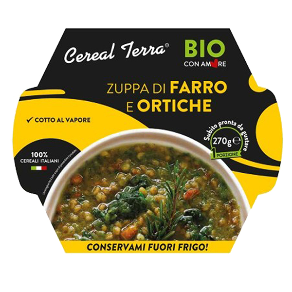 MD_105251 Zuppa di farro e ortiche - 300 gr - Cereal Terra - immagine 1