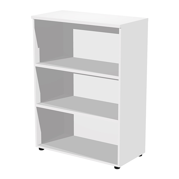 MD_105381 Armadio modulare - a giorno - 90 x 44 x 123 cm - bianco - immagine 1