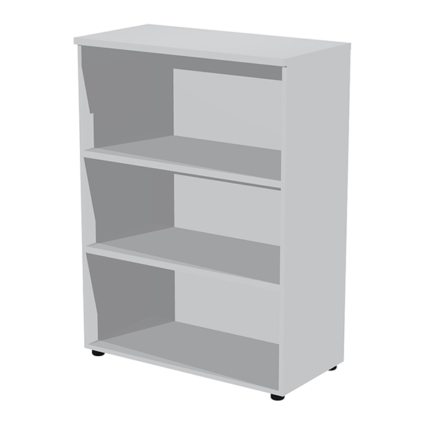 MD_105384 Armadio modulare - a giorno - 90 x 44 x 123 cm - grigio - immagine 1