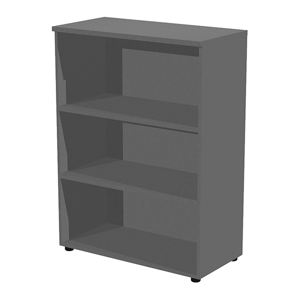 MD_105385 Armadio modulare - a giorno - 90 x 44 x 123 cm - antracite - immagine 1