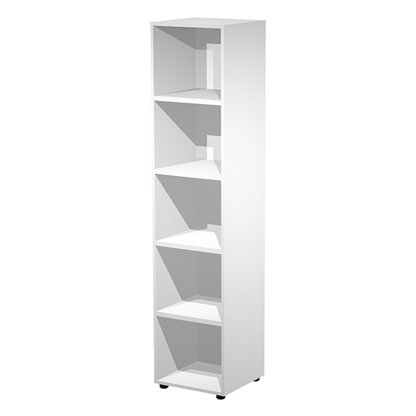 MD_105396 Armadio modulare - a giorno - 45 x 44 x 200 cm - bianco - immagine 1