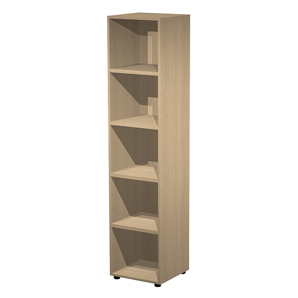 MD_105397 Armadio modulare - a giorno - 45 x 44 x 200 cm - rovere - immagine 1