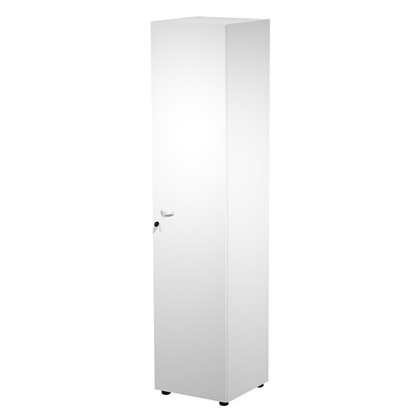 MD_105401 Armadio modulare - a 1 anta - 45,8 x 44 x 200 cm - bianco - immagine 1