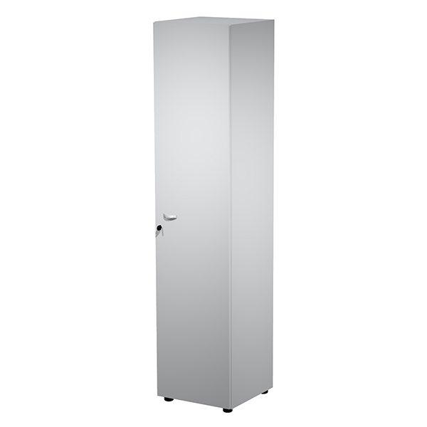 MD_105404 Armadio modulare - a 1 anta - 45,8 x 44 x 200 cm - grigio - immagine 1