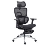 Seduta ergonomica - con braccioli regolabili - nero - Unisit