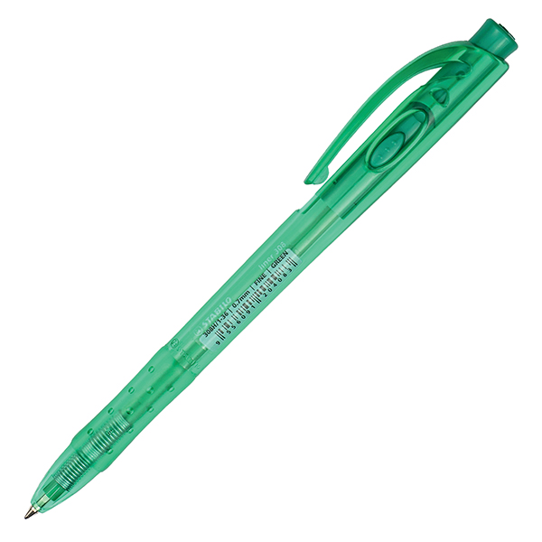 MD_105423 Penna a sfera a scatto Liner 308 - punta 0,7 mm - verde - Stabilo - immagine 1