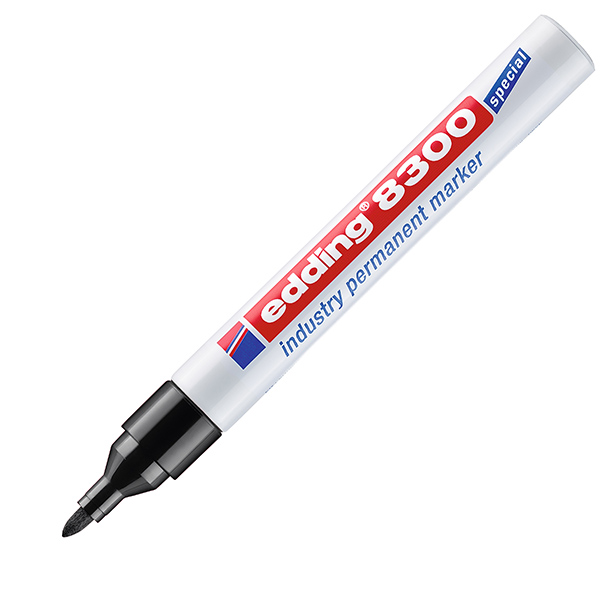 MD_105491 Marcatore industriale 8300 - permanente – 1,5 a 3 mm - nero – Edding - immagine 1